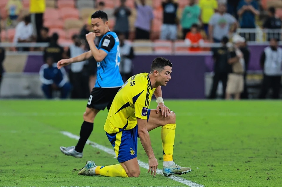 Ronaldo thất bại ở AFC Champions League.