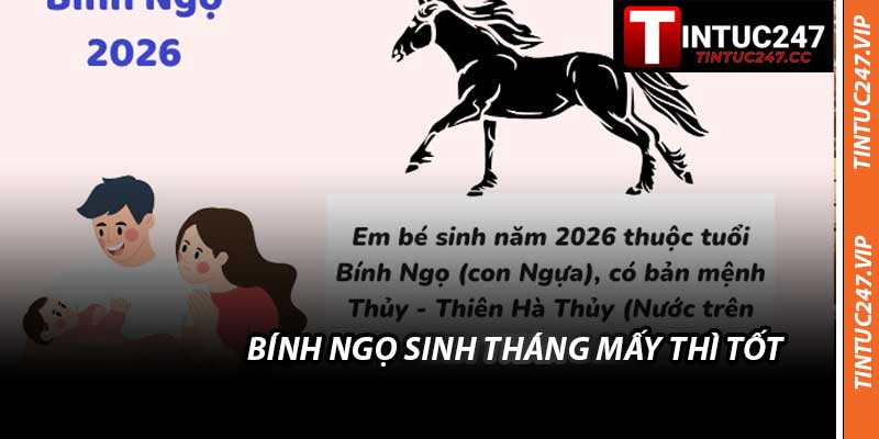 Bính Ngọ Sinh Tháng Mấy Thì Tốt - Tháng Đẹp Sinh Con 2026