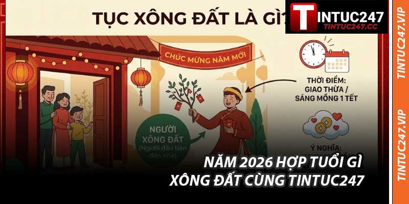 Năm 2026 Hợp Tuổi Gì Xông Đất Cùng Tintuc247